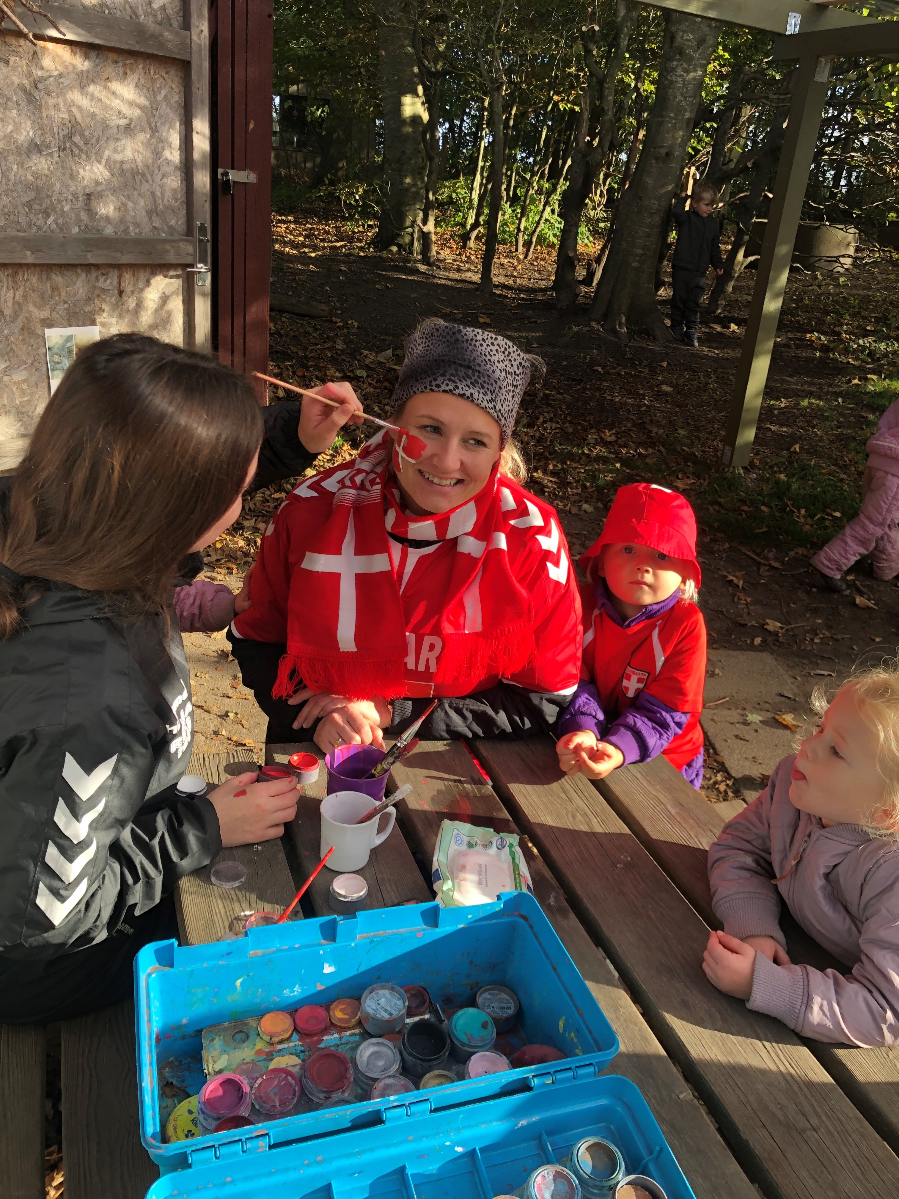 Landskamp forberedelse