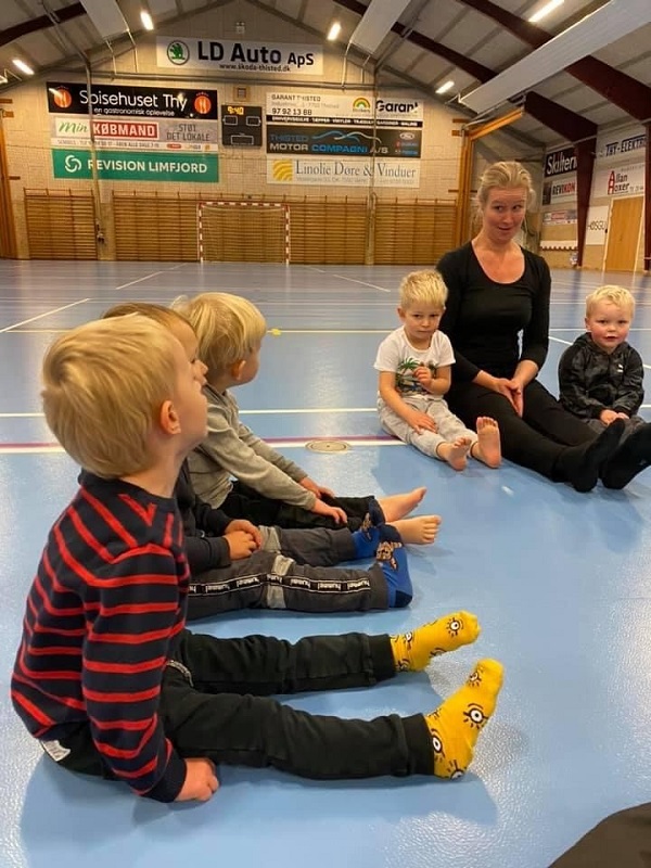 Hygge og leg i Nordthy hallen